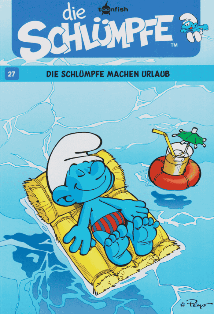 Die Schlümpfe Hardcover (Deutsch) - Beispielfoto